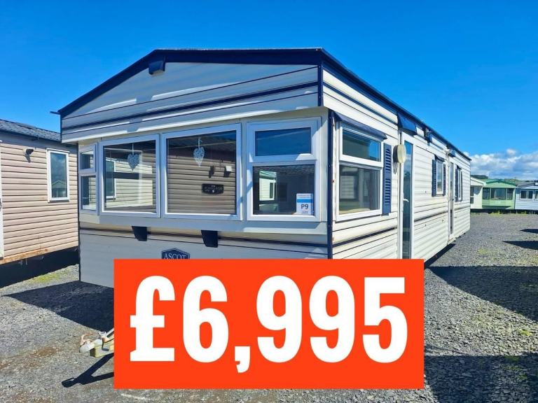 OFF SITE static caravan Scotland double glazed & heated 2 bed Delta Ascot
