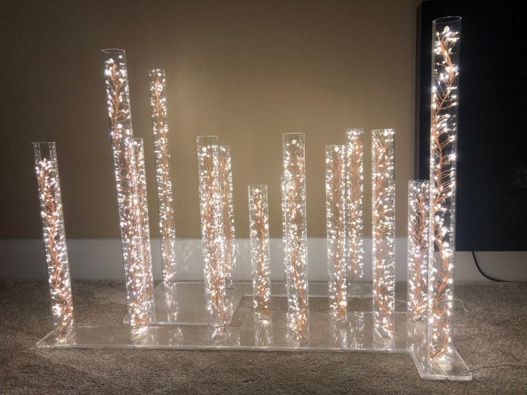 Stunning light display. 2 separate sets 