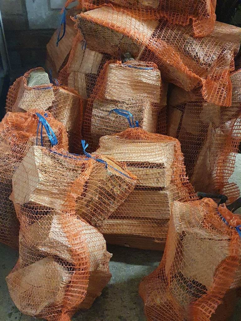 Grab a bag of ready to burn Logs
