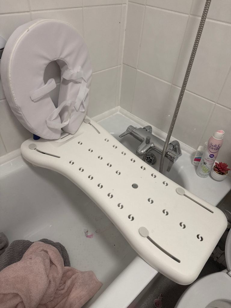 Various free bathroomfurniture and mobility aids