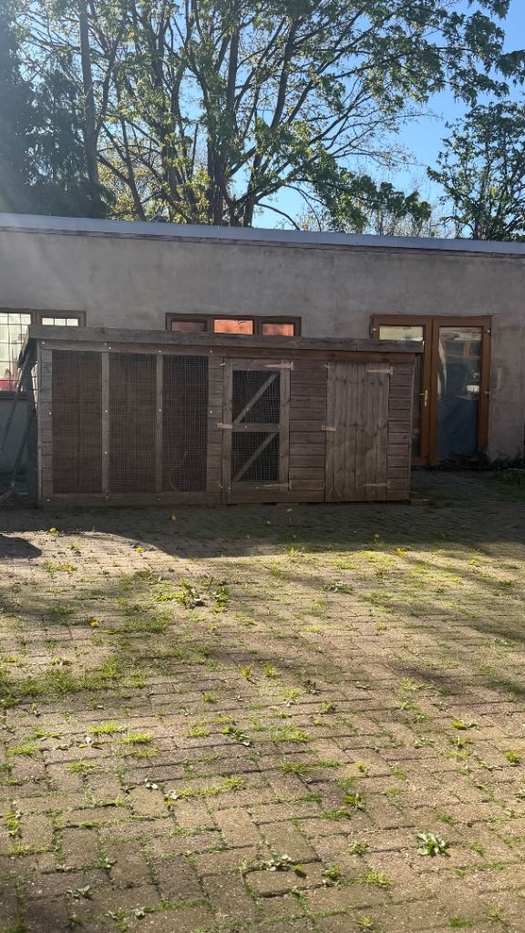 dog kennel with run 