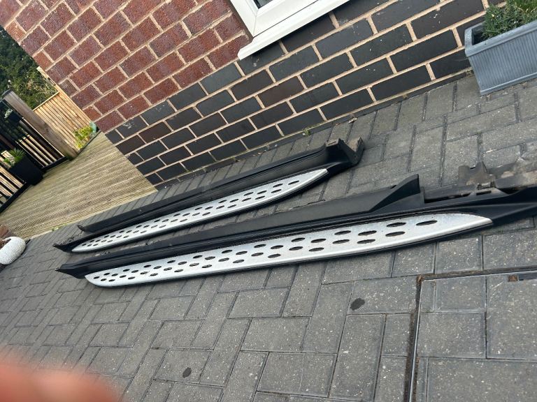Mercedes Benz GLC side steps side skirts running boards