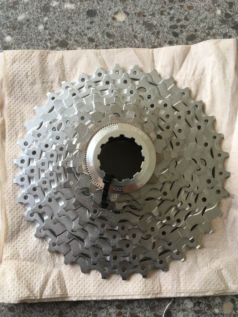 NEW SHIMANO XT CASSETTE CS-M770 9 SPEED 11 -34