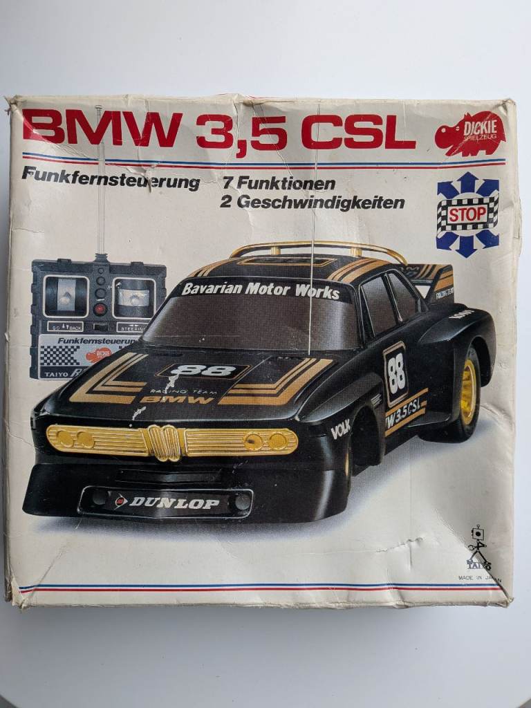 Vintage remote control BMW car