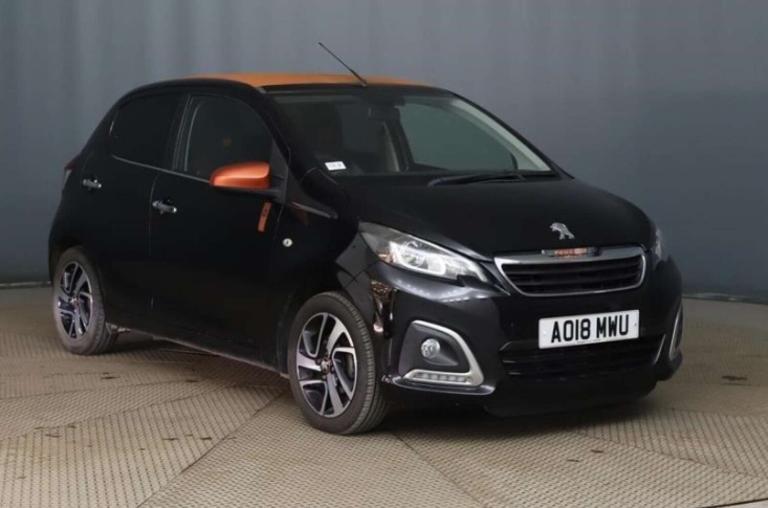 2018 Peugeot 108 1.2 108 Roland Garros Top 5dr Hatchback Petrol Manual
