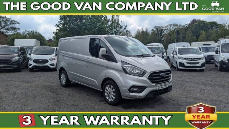 2022 Ford Transit Custom Limited L1 H1 Tdci 130 PS SWB FREE 3 YEAR WARRANTY COVER WITH THIS VAN  ...