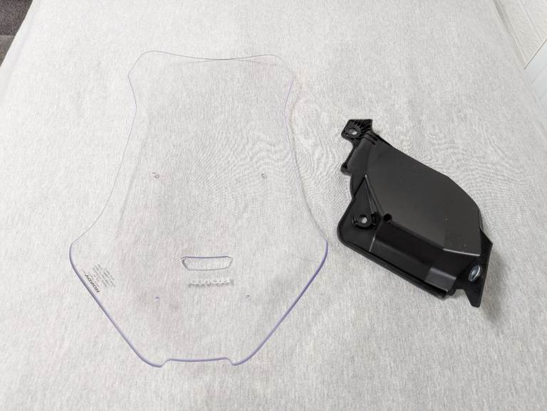 BRAND NEW Honda ADV350A 2022-2025 Genuine Clear Windshield Screen & Rear Hugger Mudguard