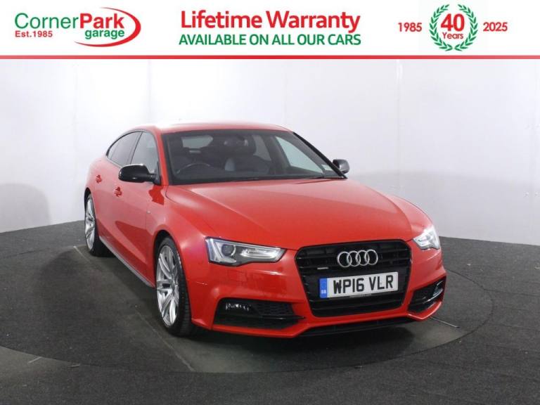 2016 Audi A5 2.0 TDI Black Edition Plus Sportback 5dr Diesel Manual quattro Euro 6 (s/s) Hatchbac...