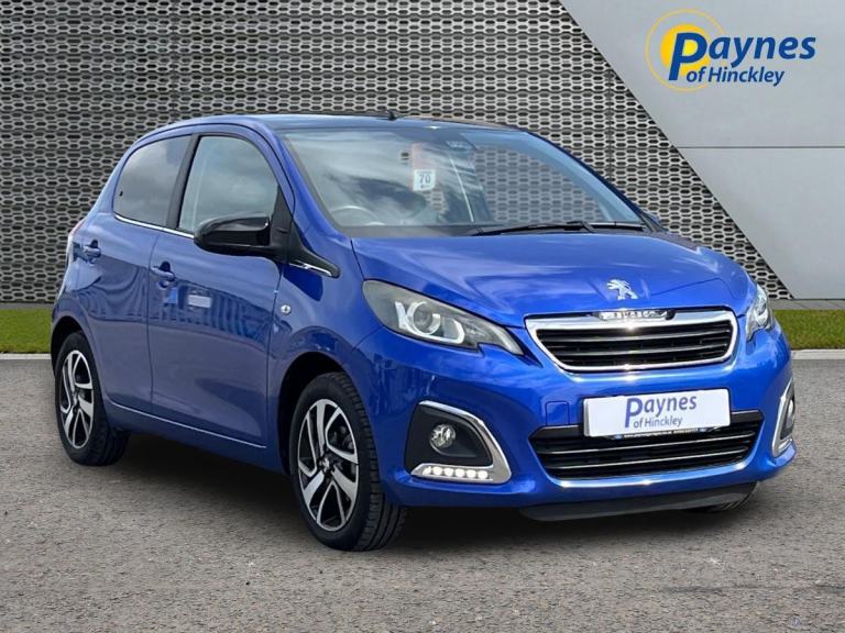 2019 Peugeot 108 1.0 Allure - 5 Speed Manual in Blue - Very low mileage