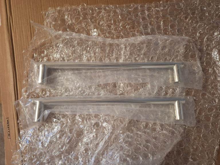 T bar door pull handles brushed satin stainless