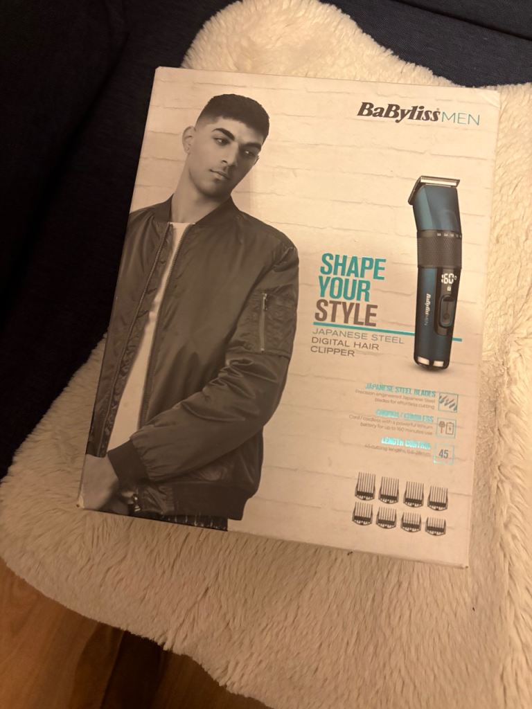 image for Babyliss Japanese Digital Hair Clipper 