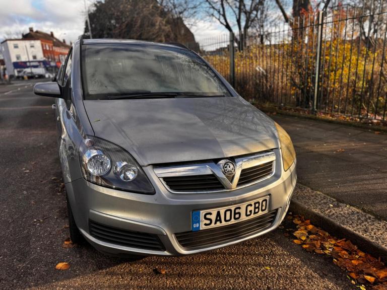2006 Vauxhall Zafira 1.6i Club 5dr MPV PETROL Manual