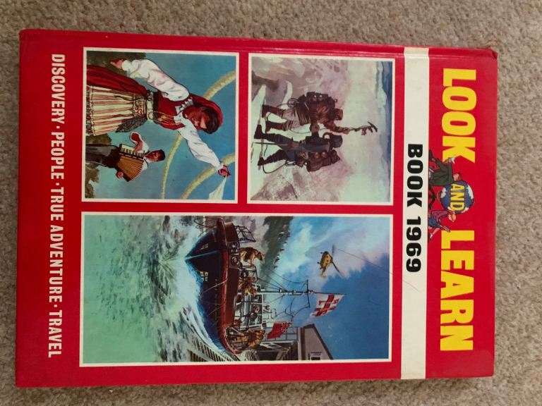Antique 1969 Look & Learn book