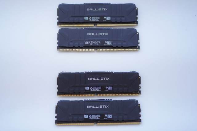DDR4 32GB RAM Crucial Ballistix Gaming Memory (4x8GB) CL16 | in