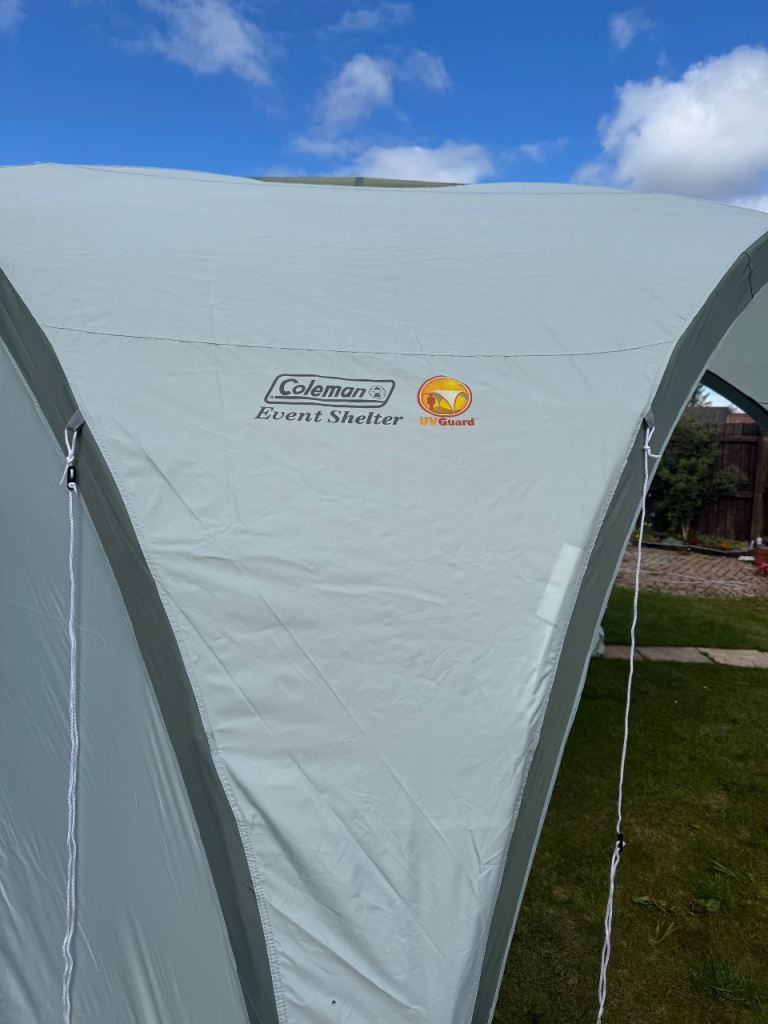 Coleman’s event and camping shelter 3m x3m