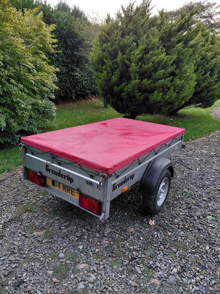 Brenderup 1200 S Trailer, Size 7 X 4, Ideal For Holiday & Garden Tasks.