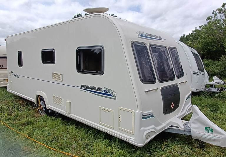 Bailey Pegasus 4 berth fixed bed caravan 