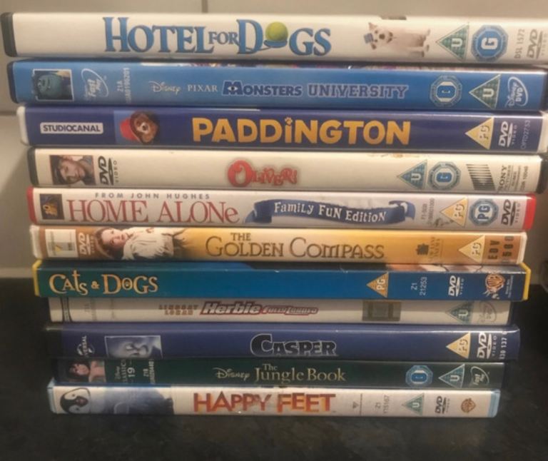 Family DVD Bundle - Various Popular Films