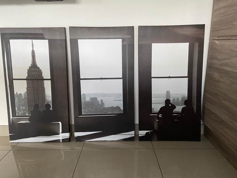 New York Skyline Wall Art – 3 Panels