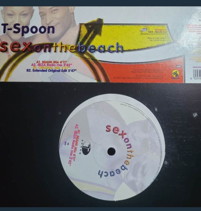 T-spoon- Sex On The Beach 12” Excellent Condition r1/1
