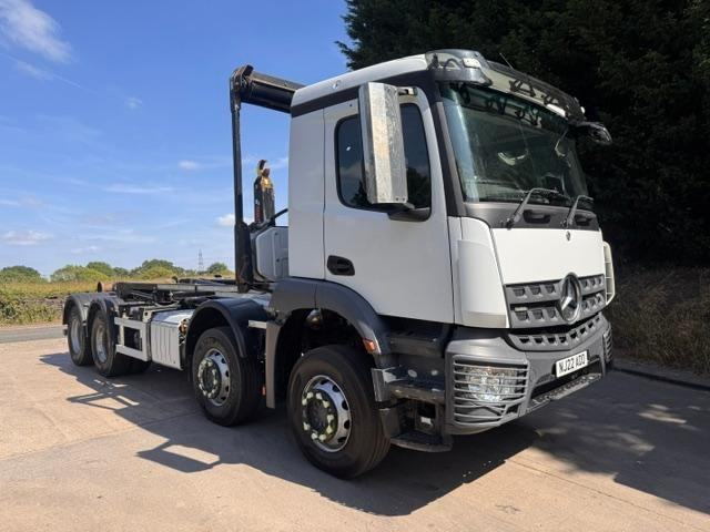 2022 22 Mercedes Arocs 3240 E6 8x4 Multi-Lift Ultima 24 hook loader sheet