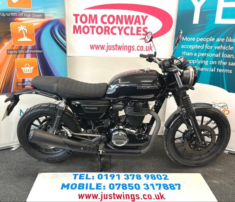 Honda GB350S, 2025(25), 1 OWNER, 3,553 MILES, FSH, IMMACULATE CONDITION, £3595