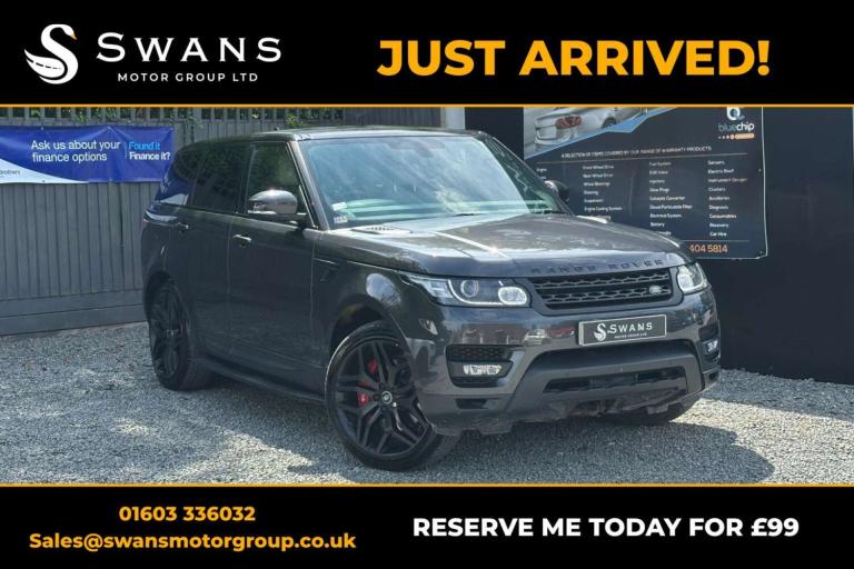 2016 Land Rover Range Rover Sport 3.0 SD V6 HSE Dynamic SUV Diesel Automatic