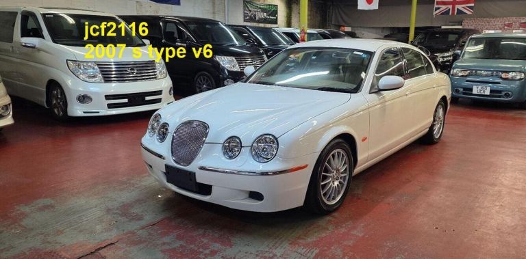 2026 Jaguar S-Type 3.0 v6 se Rare White Ulez Free PETROL Automatic