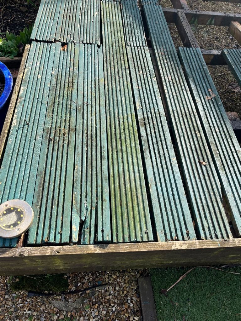 Used decking