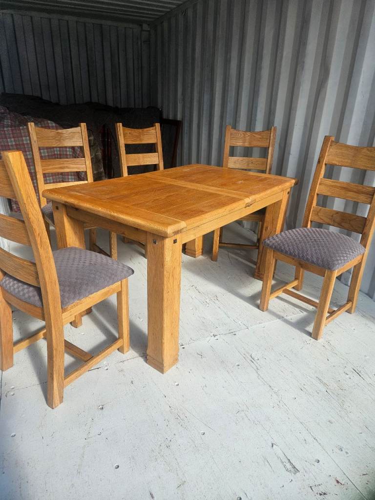 Oak  Dinning Set 