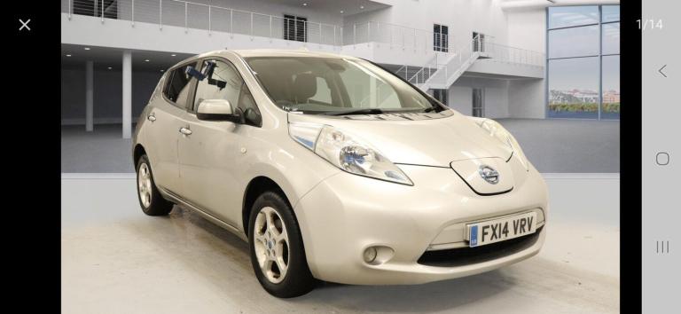 2014 Nissan Leaf 80kW Acenta 24kWh 5dr Auto HATCHBACK ELECTRIC Automatic