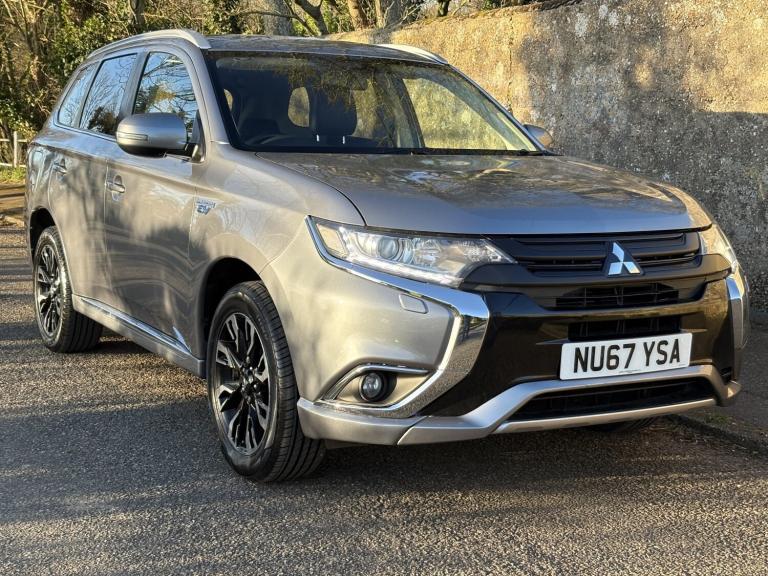 MITSUBISHI OUTLANDER 2.0 PHEV 12kWh 3h Grey Automatic Petrol Plug-in Hybrid 2018