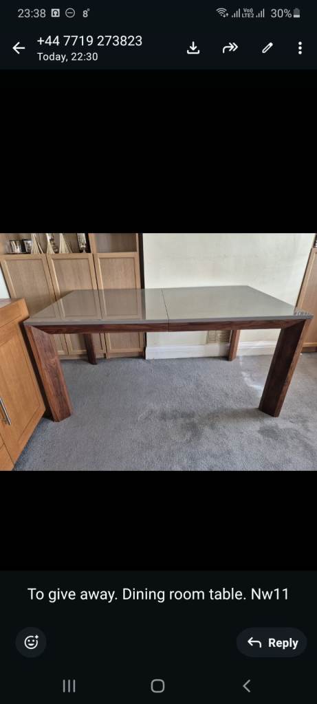 dining room table