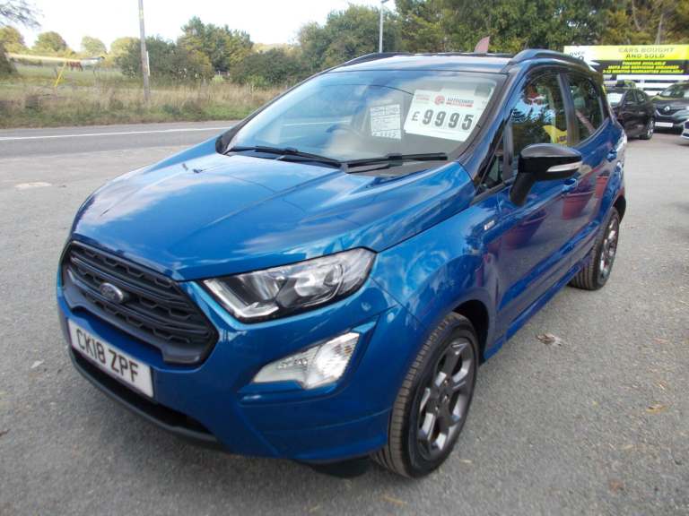 2018 Ford Ecosport 1.0 EcoBoost 125 ST-Line 5dr Auto HATCHBACK Petrol Automatic