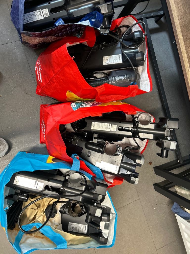 Shark hoover motor bases 