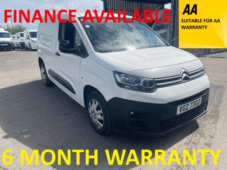 2021 Citroen Berlingo 1.5 BlueHDi 1000Kg Enterprise Pro 100ps [6 Speed] PANEL VAN Diesel Manual