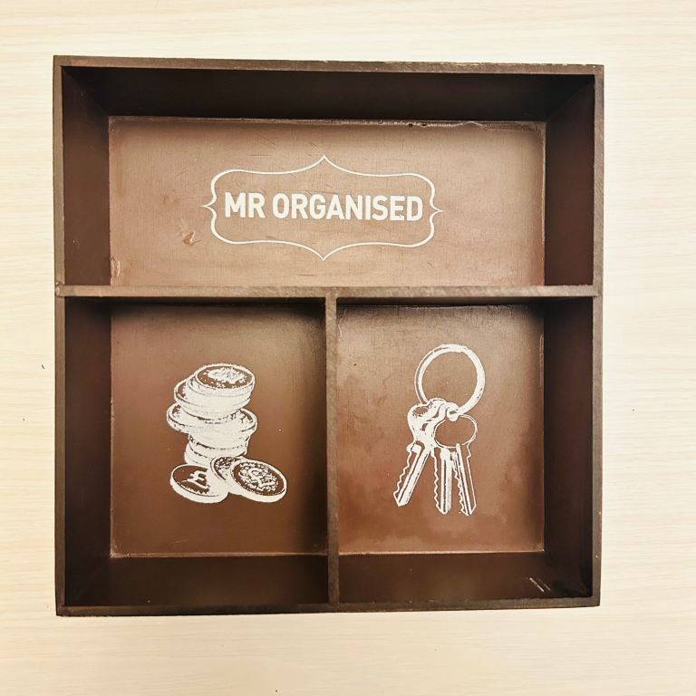 Novelty Wooden Nic Nac Boxes - Perfect Gift  "For the Man Who Has Everything”!