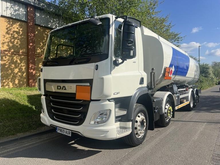 2019 DAF CF 410 ADR FUEL TANKER 8X2 REARLIFT AND STEER 12.9 12.9 2dr Tanker Manual Diesel Tanker ...