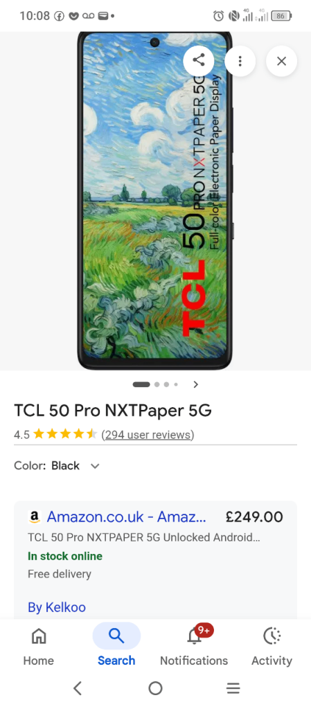 Phone available 