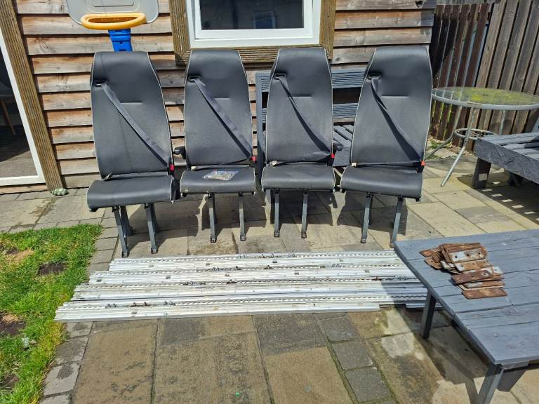 Rear van seats
