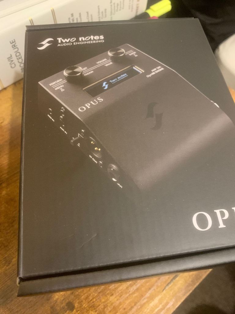 Opus two notes 