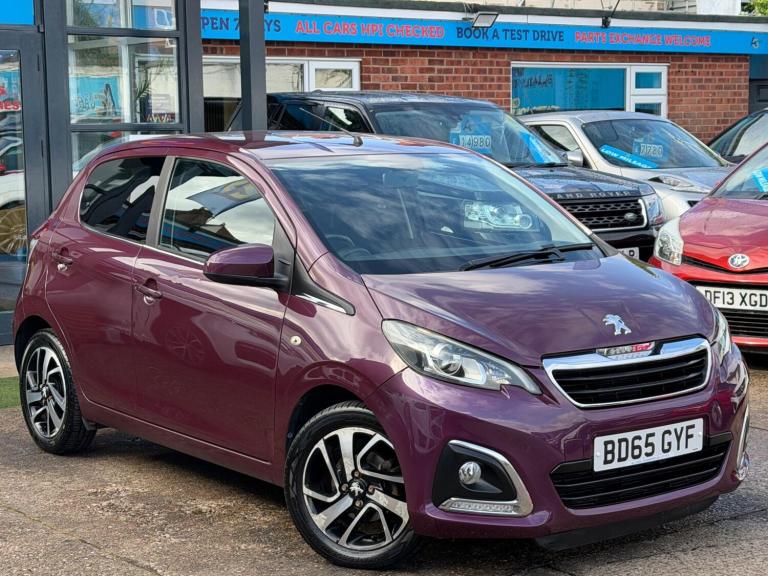 2015 Peugeot 108 1.2 PureTech Allure Hatchback 5dr Petrol Manual Euro 6 (82 ps) HATCHBACK Petrol ...