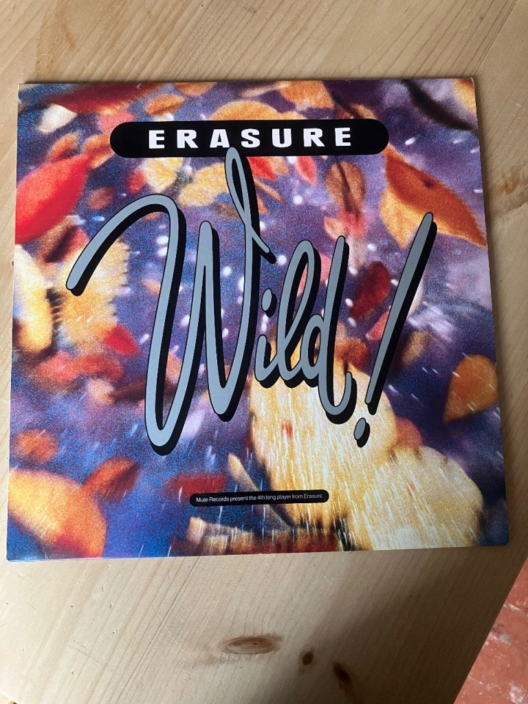 Erasure Wild LP