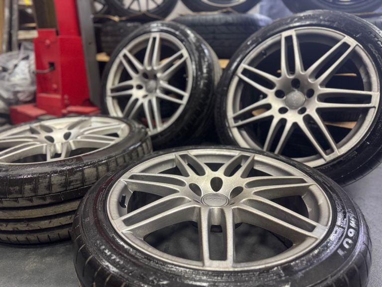 19” inch genuine Audi rs alloys wheels 5x112 rs4 rs6 a4 a5 a6 q3 tt caddy 