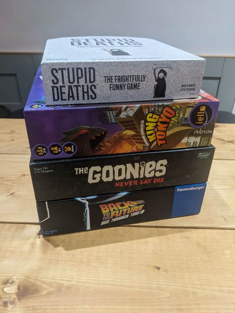 SOLD 4 x Board Games For Sale (Individually priced or as a bundle)