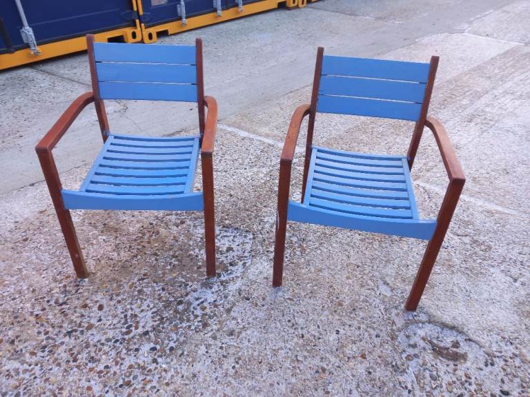 Garden chairs x2