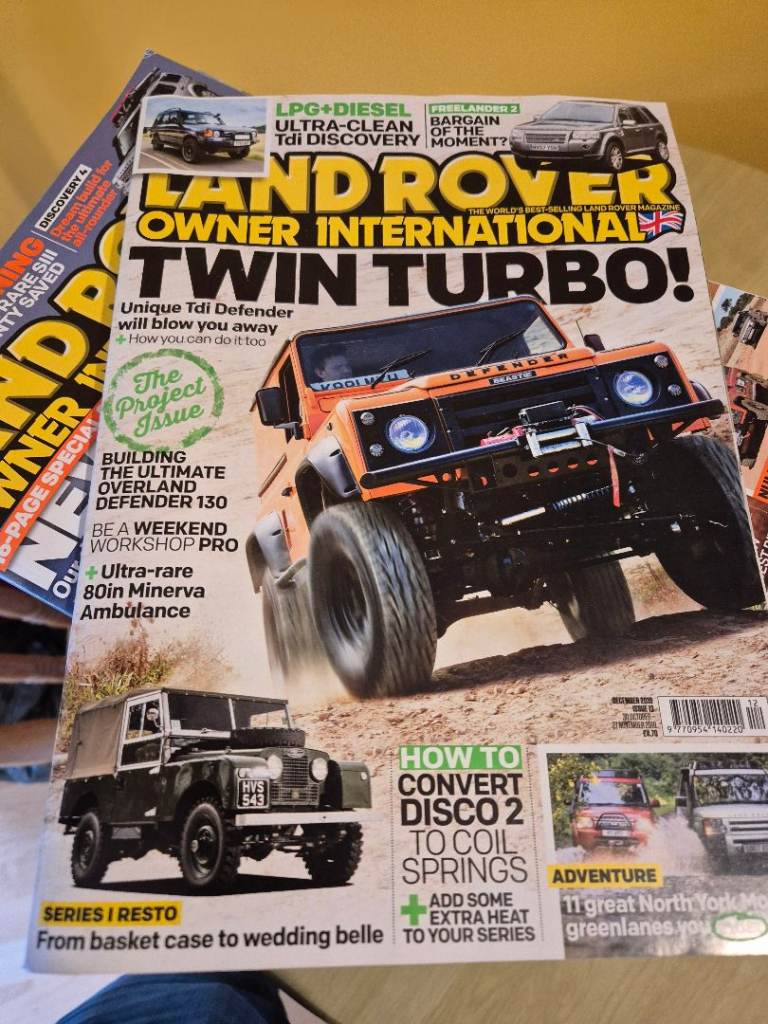Land Rover Magazine sets