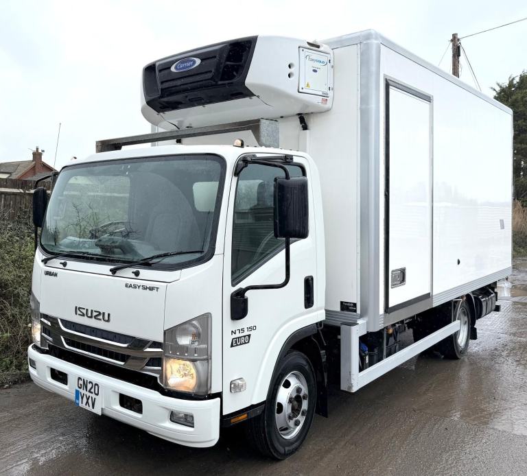 2020 ISUZU FORWARD N75.150 FRIDGE FREEZER SIDE LOAD DOOR BARN DOORS 3SEAT EURO-6