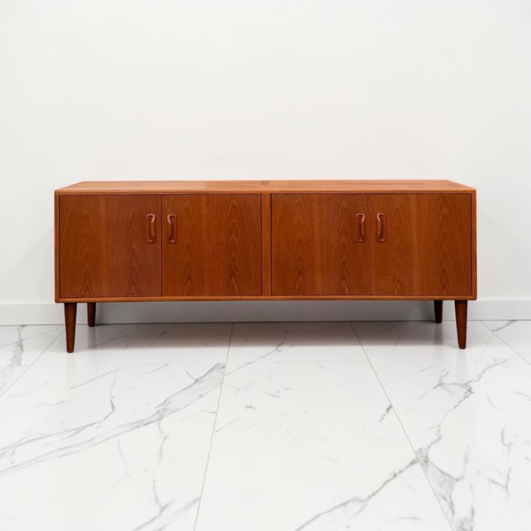 Mid Century 1960s G Plan Fresco Teak Sideboard / Vinyl Cabinet FREE LOCAL DELIVERY