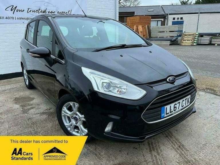 2018 Ford B-MAX 1.0 EcoBoost Zetec Navigator 5dr MPV PETROL Manual